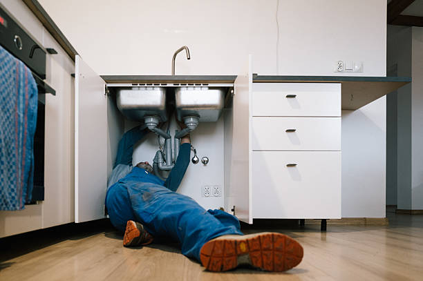Professional Drain Cleaning technician working in South Heights, PA